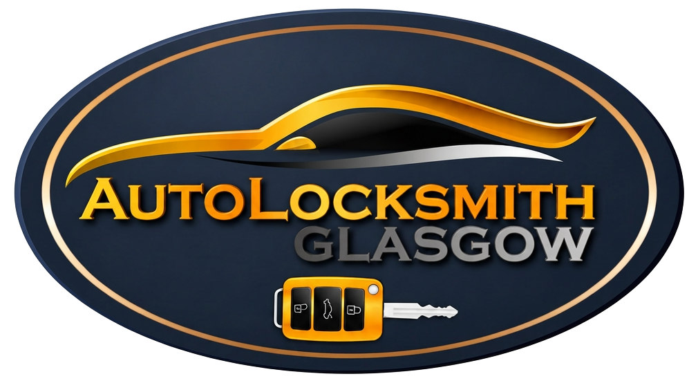 Autolocksmith Glasgow — mobile auto locksmith logo